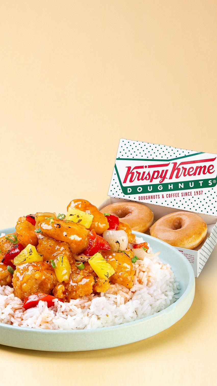 Image result for dahmakan krispy kreme combo